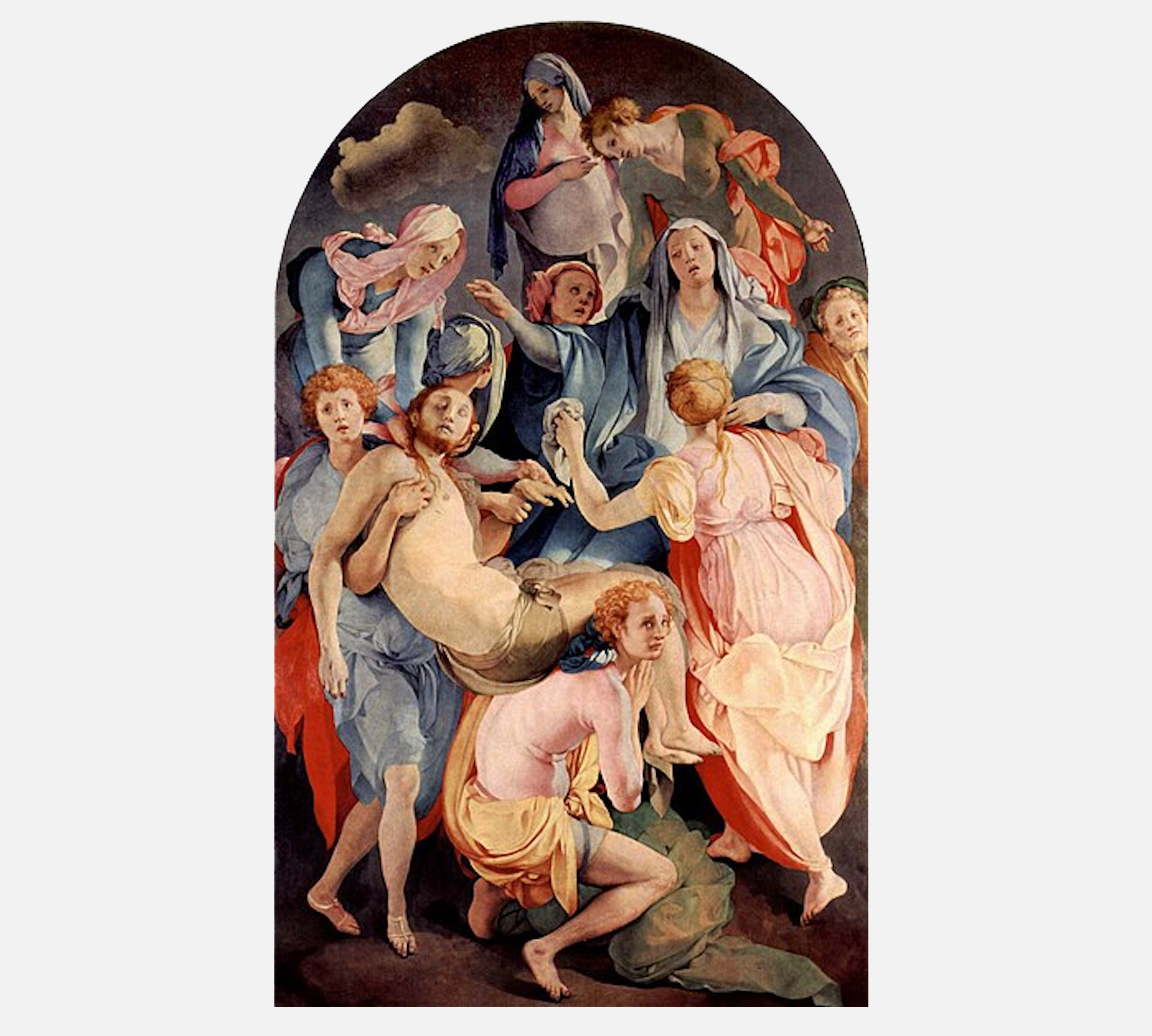 Deposition from the Cross, Pontormo, Capponi Chapel, Florence